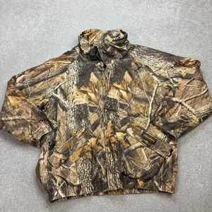 RealTree Jacket Adult X Large Brown Work Wear Lined Hunting Camo Coat Mens - Picture 1 of 14