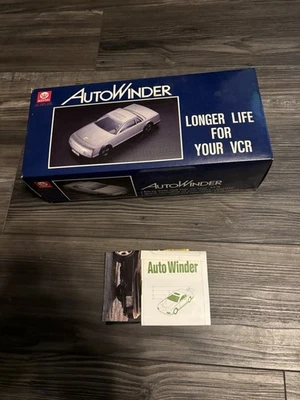 Kinyo VHS Rebobinadora Coche Deportivo Video Cassette Bobinadora Automática AW-600V De Colección Nuevo Leer Foto 1 de 3