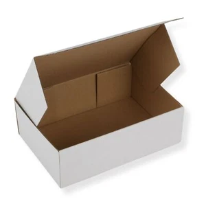 DHL Kleinpaket 240x160x80 Versandkarton (50 St.) Faltkarton Schachtel weiß - Bild 1 von 3