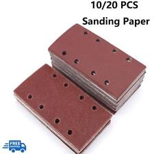 1/3 Sanders 93x185mm Hook and Loop Sanding Punched Sheets 40-800 Grit Sand Paper
