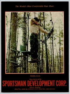 1981 Sportsman Development Corp. Deer Stand Print Ad - Picture 1 of 1