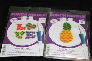 Set 2 Lochnadel Love Pineapple Kits 3 Zoll Reifen Neu in Verpackung - Bild 1 von 3