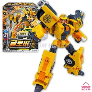 Metal Cardbot S GLOBER Gold SUV Car Transformer Robot Toy 2025 - Picture 1 of 7