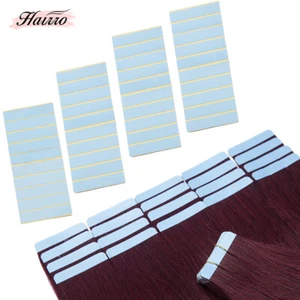 Tape Tabs Double Sided Replacement Tabs for Tape in Hair Extensions 4cmx0.8cm - Picture 1 of 18