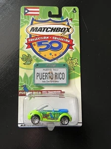 Matchbox Across America 50th Birthday Series Puerto Rico 1995 Volkswagen New - Picture 1 of 3