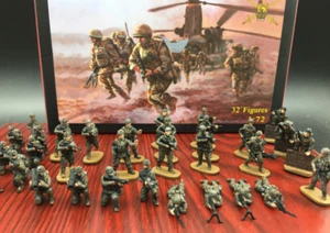 Hand Made 1/72 Modern British Army Special Forces 32PCS Soldiers Painted Model - Picture 1 of 6