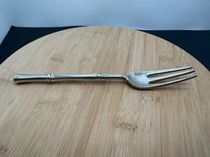 Tiffany and Co Sterling Silver Bamboo Regular Fork / Salad Fork 7 1/4 '' - Picture 1 of 12