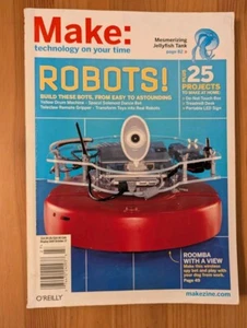 Make Magazine Jul 2011 Roomba Into Surveillance Convert Toys To Robots Teleclaw - Imagen 1 de 4