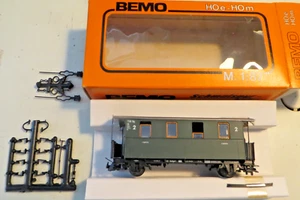 Bemo 3003 820 H0e Narrow Gauge Passenger Coaches 738 Stg DB 2. Kl. Epoch III IN - Picture 1 of 4