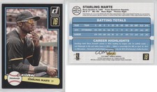 2016 Panini Donruss 1982 Design Black Border /99 Starling Marte #D82-33