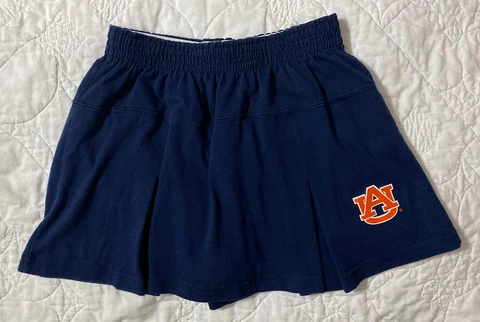 Girl's Auburn Tigers Yoke Skort / Skirt / Short - Medium by Soffe Cover