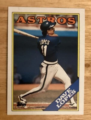1988 Topps - #226 Davey Lopes - near mint condition - FREE SHIPPING - Image 1 of 2