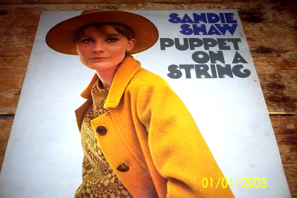 SANDY SHAW ( PUPPET ON A STRING ) ORIG 1967 U.K. Mono PYE Records VINYL LP NM- Foto 1 de 1