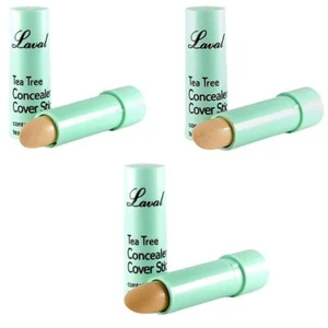 Laval Tea Tree Concealer Cover Stick - Fair, Medium, Dark Blemish Corrector - Picture 1 of 5
