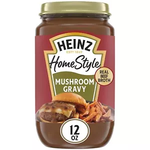 Heinz Homestyle, Mushroom Gravy, 12 oz - Picture 1 of 1