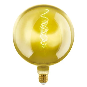 Eglo LED Spiral Filament G200 Giant Globe 4W E27 Gold 40lm Extra Warm 1900K - Picture 1 of 1
