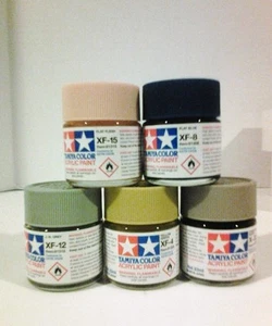 Tamiya acrylic paint. 23ml BUNDLE!! Pick any 5. - Picture 1 of 4