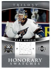 2006-07 Upper Deck Trilogy Honorary Swatches #HS-OK Olaf Kolzig Washington