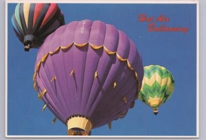Hot Air Ballooning, Southwestern USA, Chrome Postcard - Picture 1 of 2