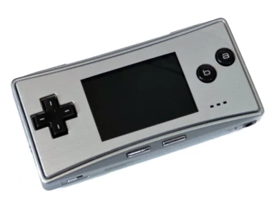 GENERIC BRAND NEW Faceplate for Original Nintendo Game Boy Micro GBM Silver