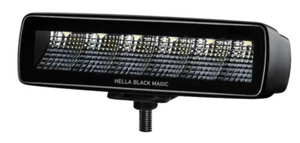 Hella Universal Black Magic 6 L.E.D. Mini Light Bar - Flood Beam - Picture 1 of 12