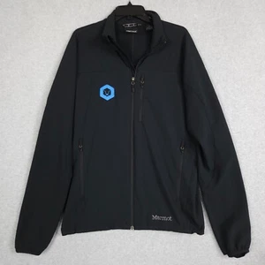 Marmot Jacket Men's Size Large L Full Zip Black M3 Tempo Jacket Full Zip - Picture 1 of 17
