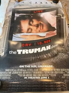 Die TRUMAN SHOW ORIGINAL FILMPOSTER - GEROLLT D/S NOS - Bild 1 von 2