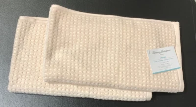 SET OF 2 New Tommy Bahama Soft Cotton Hand Towels Northern Pacific Khaki - Image 1 of 3