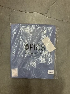 Scrub top donna FIGS - Casma 3 tasche - blu taglia small nuovo con etichette - Foto 1 di 4