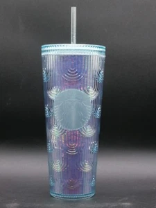 2022 Starbucks Spring Iridescent Mermaid Scale Siren Cold Travel Tumbler 24 oz. - Picture 1 of 16