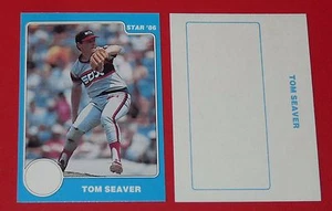 TOM SEAVER STAR 86 WHITE SOX CHICAGO BASEBALL CARD 1986 - Imagen 1 de 1