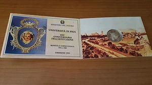 moneta l.500 universita' di pisa 1993 - Picture 1 of 1