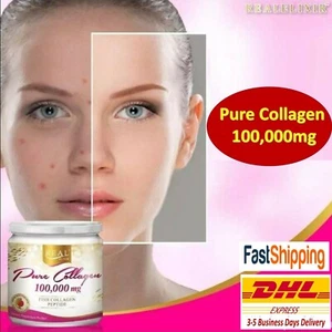 Real Elixir PURE COLLAGEN 100,000 mg Fish Collagen Peptide Regal Springs Tilapia - Picture 1 of 12