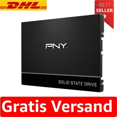 Pny CS900 Interne SSD 2,5 Zoll, 240GB - Schnelle Leistung mit 535 MB/s - Bild 1 von 4