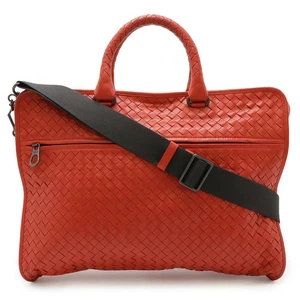 Bottega Veneta Intrecciato Business Bag Briefcase 2Way Shoulder *Oen5884 - Picture 1 of 9
