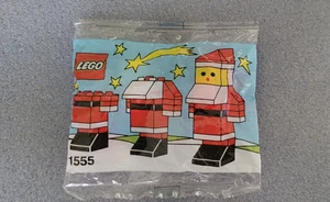 LEGO Santa Small Stocking stuffer #1555/Sealed Package--VINTAGE 1986 - Picture 1 of 3