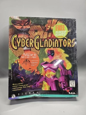CyberGladiators, 1996, Big Box, New & Sealed RARE 🔥 - Image 1 of 4