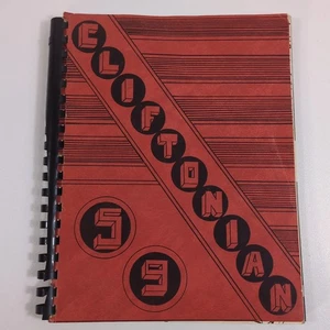 1959 Clifton Jr High School Yearbook Monrovia, California - Cliftonian - Picture 1 of 12