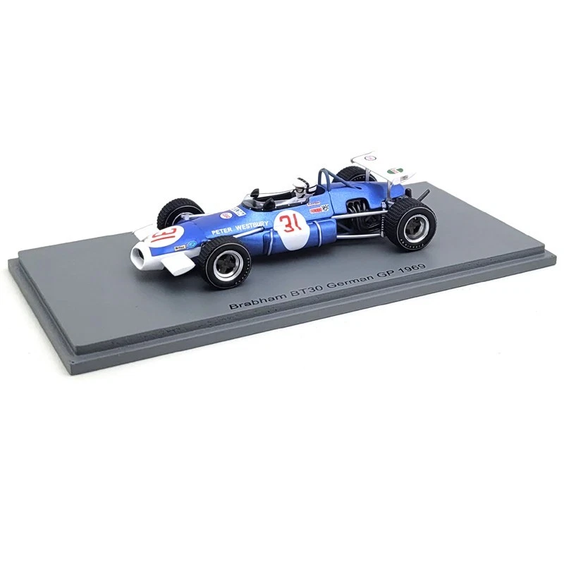 1969 Peter Westbury Brabham BT30 F2 GP di Germania - 1/43 Spark Models - Immagine 1 di 3