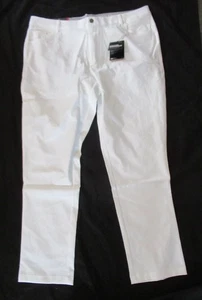 Pantalones de golf Puma para hombre blancos Jackpot 5 bolsillos talla 40 X 32 - Imagen 1 de 6