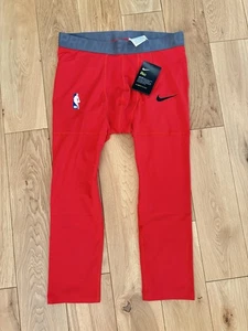 Medias de compresión Nike Pro NBA Dri Fit para hombre rojas AT9764-657 ($75) TALLA XXL - Imagen 1 de 6