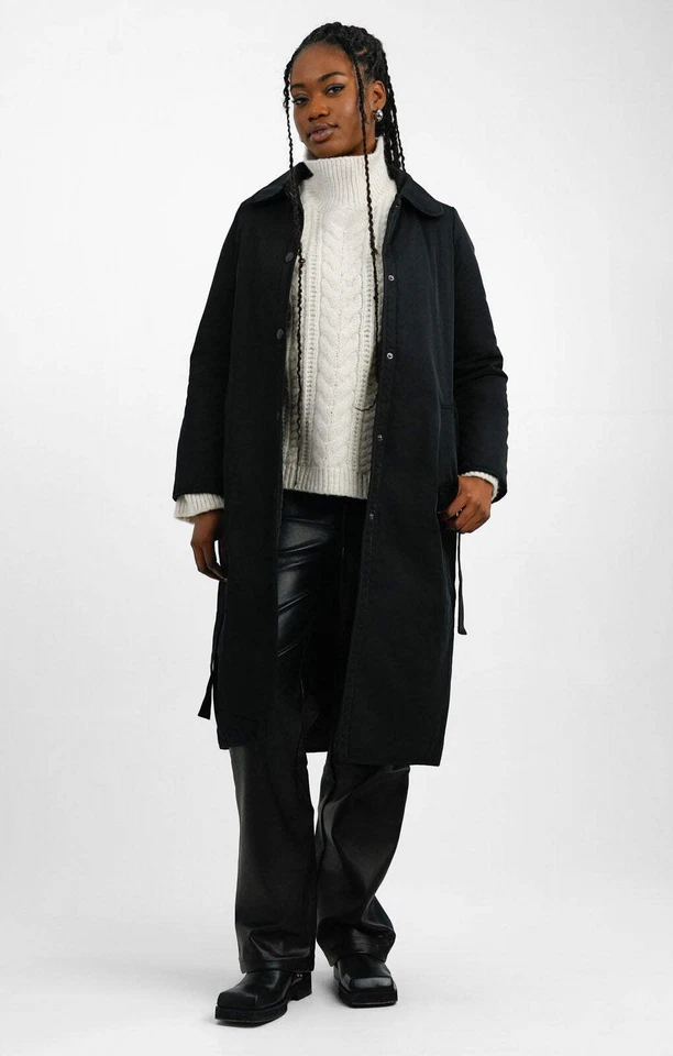 Abrigo negro para mujer Whistles PVP 199 £ Foto 1 de 4