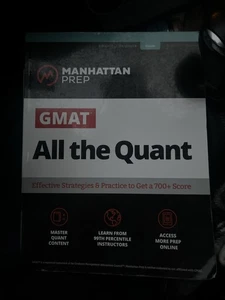 GMAT Advanced Quant: 250+ Practice Problems & Online Resources by Manhattan Prep - Picture 1 of 2