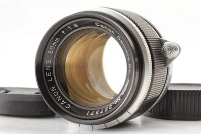 [Exc+5] Canon 50mm f/1.8 L39 II LTM Leica Screw Mount Lens w/ Cap From JAPAN - Image 1 of 4