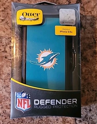 Otterbox Defender NFL Series Apple iPhone 6/6s Miami Dolphins - Image 1 of 3