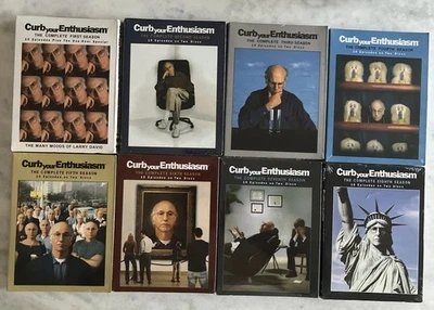 Curb Your Enthusiasm - Season 1-8 (DVD 2003-2012) New Sealed Larry David HBO - Image 1 of 4