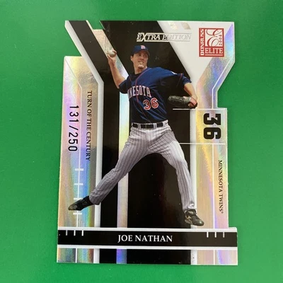 Joe Nathan 2004 Donruss Elite Extra Edition Turn of the Century #35 LTD #131/250 - Image 1 of 3