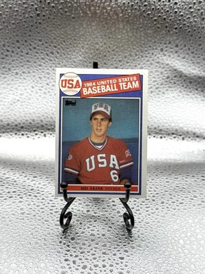 1985 Topps - Sid Akins #390 (RC) - NM - Image 1 of 2