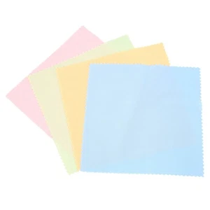 4 Mikrofaser optische Reinigungstücher DVD LCD Kamera Objektiv Bildschirm Reinigungstuch 9672 - Bild 1 von 3