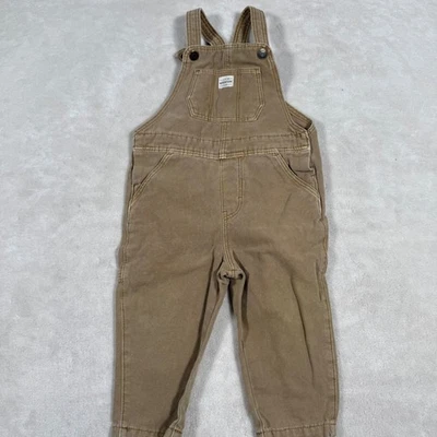 Mono estilo ropa de trabajo de lona tostada H M para niños talla 12 18 meses Foto 1 de 4